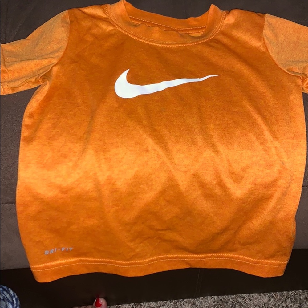 Orange Nike Shirt